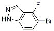 5-Bromo-4-fluoro (1h)indazoleStructure,1082041-85-7Structure 5-Bromo-4-fluoro (1h)indazole Structure,1082041-85-7Structure