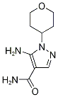 5-Amino-1-(tetrahydro-pyran-4-yl)-1h-pyrazole-4-carboxylic acid amide Structure,1082745-50-3Structure