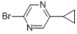 2-溴-5-環(huán)丙基吡嗪結(jié)構(gòu)式_1086382-78-6結(jié)構(gòu)式