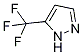 5-(三氟甲基)-1H-吡唑結(jié)構(gòu)式_1087160-38-0結(jié)構(gòu)式