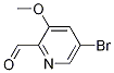 5-Bromo-3-methoxypicolinaldehyde Structure,1087659-24-2Structure