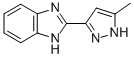 1H-benzimidazole,2-(5-methyl-1h-pyrazol-3-yl)-(9ci)Structure,109073-55-4Structure 1H-benzimidazole,2-(5-methyl-1h-pyrazol-3-yl)-(9ci) Structure,109073-55-4Structure