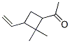 Ethanone, 1-(3-ethenyl-2,2-dimethylcyclobutyl)-(9ci)Structure,109682-70-4Structure Ethanone, 1-(3-ethenyl-2,2-dimethylcyclobutyl)-(9ci) Structure,109682-70-4Structure