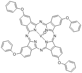 Vanadyl 2 9 16 23-tetraphenoxy-29h 31h-&Structure,109738-21-8Structure Vanadyl 2 9 16 23-tetraphenoxy-29h 31h-& Structure,109738-21-8Structure