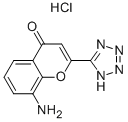 4H-1-benzopyran-4-one, 8-amino-2-(2h-tetrazol-5-yl)-, hydrochlorideStructure,110683-23-3Structure 4H-1-benzopyran-4-one, 8-amino-2-(2h-tetrazol-5-yl)-, hydrochloride Structure,110683-23-3Structure