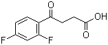 4-(2,4-Difluorophenyl)-4-oxobutanoic acid Structure,110931-77-6Structure