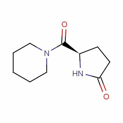 (5R)-5-(piperidine-1-carbonyl)pyrrolidin-2-oneStructure,110958-19-5Structure (5R)-5-(piperidine-1-carbonyl)pyrrolidin-2-one Structure,110958-19-5Structure