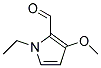 1H-pyrrole-2-carboxaldehyde, 1-ethyl-3-methoxy-(9ci) Structure,111455-90-4Structure
