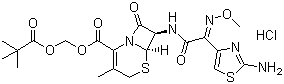 Cefetamet pivoxil hydrochlorideStructure,111696-23-2Structure Cefetamet pivoxil hydrochloride Structure,111696-23-2Structure