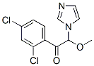 Ethanone, 1-(2,4-dichlorophenyl)-2-(1h-imidazol-1-yl)-2-methoxy-Structure,112669-37-1Structure Ethanone, 1-(2,4-dichlorophenyl)-2-(1h-imidazol-1-yl)-2-methoxy- Structure,112669-37-1Structure