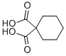 Cyclohexane-1,1-dicarboxylic acidStructure,1127-08-8Structure Cyclohexane-1,1-dicarboxylic acid Structure,1127-08-8Structure