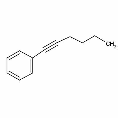 1-苯基-1-己炔結(jié)構(gòu)式_1129-65-3結(jié)構(gòu)式
