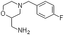 2-Aminomethy-4-(4-fluorobenzyl)morpholine Structure,112914-13-3Structure