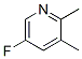 5-氟-2,3-二甲基吡啶結(jié)構(gòu)式_113209-99-7結(jié)構(gòu)式