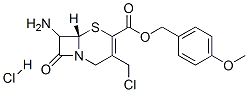 7-Amino-3-chloromethyl-3-cephem-4-carboxylic acid p-methoxybenzyl ester hydrochloride Structure,113479-65-5Structure