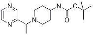 [1-(1-吡嗪-2-基-乙基)-哌啶-4-基]-氨基甲酸叔丁酯結(jié)構(gòu)式_1146080-78-5結(jié)構(gòu)式