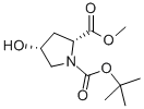 (2R,4R)-4-Hydroxypyrrolidine-1,2-dicarboxylic acid 1-tert-butyl ester 2-methyl esterStructure,114676-69-6Structure (2R,4R)-4-Hydroxypyrrolidine-1,2-dicarboxylic acid 1-tert-butyl ester 2-methyl ester Structure,114676-69-6Structure