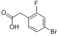 4-Bromo-2-fluorophenylacetic acid Structure,114897-92-6Structure