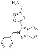 5-[2-(苯基甲基)-2H-吲唑-3-基]-1,2,4-噁二唑-3-甲胺結(jié)構(gòu)式_1151513-25-5結(jié)構(gòu)式