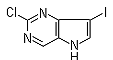 2-Chloro-7-iodo-5h-pyrrolo[3,2-d]pyrimidine Structure,1152475-50-7Structure