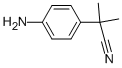 2-(4-Aminophenyl)-2-methylpropanenitrile Structure,115279-57-7Structure