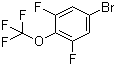 5-Bromo-1,3-difluoro-2-(trifluoromethoxy)benzene Structure,115467-07-7Structure