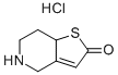 5,6,7,7a-Tetrahydrothieno[3,2-c]pyridine-2(4H)-one hydrochloride Structure,115473-15-9Structure