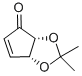 (-)-(3Ar,6ar)-3a,6a-dihydro-2,2-dimethyl-4h-cyclopenta-1,3-dioxol-4-oneStructure,115509-13-2Structure (-)-(3Ar,6ar)-3a,6a-dihydro-2,2-dimethyl-4h-cyclopenta-1,3-dioxol-4-one Structure,115509-13-2Structure