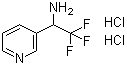 Alpha-(trifluoromethyl)-3-pyridinemethanaminehydrochlorideStructure,1159825-86-1Structure Alpha-(trifluoromethyl)-3-pyridinemethanaminehydrochloride Structure,1159825-86-1Structure