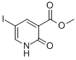 Methyl 5-Iodo-2-oxo-1,2-dihydro-3-pyridinecarboxylate Structure,116387-40-7Structure