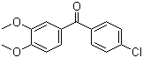 4’-Chloro-3,4-dimethoxybenzophenoneStructure,116412-83-0Structure 4’-Chloro-3,4-dimethoxybenzophenone Structure,116412-83-0Structure