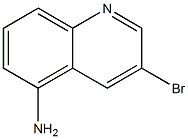 3-溴喹啉-5-胺結(jié)構(gòu)式_116632-57-6結(jié)構(gòu)式