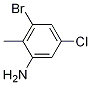 3-Bromo-5-chloro-2-methylBenzenamine Structure,1166756-72-4Structure