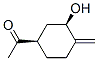 Ethanone, 1-(3-hydroxy-4-methylenecyclohexyl)-, cis-(9ci)Structure,116872-43-6Structure Ethanone, 1-(3-hydroxy-4-methylenecyclohexyl)-, cis-(9ci) Structure,116872-43-6Structure