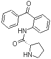 N-(2-苯甲酰苯基)-L-脯氨酰胺結構式_117186-74-0結構式
