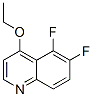 Quinoline, 4-ethoxy-5,6-difluoro- (9ci)Structure,117201-02-2Structure Quinoline, 4-ethoxy-5,6-difluoro- (9ci) Structure,117201-02-2Structure