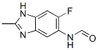 (9ci)-n-(6-氟-2-甲基-1H-苯并咪唑-5-基)-甲酰胺結(jié)構(gòu)式_117275-70-4結(jié)構(gòu)式