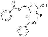 ((2R,3r)-3-(benzoyloxy)-4,4-difluoro-5-hydroxytetrahydrofuran-2-yl)methylbenzoate Structure,1173824-58-2Structure