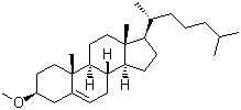膽固醇甲基醚結(jié)構(gòu)式_1174-92-1結(jié)構(gòu)式
