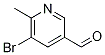 5-Bromo-6-methyl-3-pyridinecarboxaldehyde Structure,1174028-20-6Structure