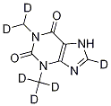 Theophylline-d6 (dimethyl-d6)Structure,117490-39-8Structure Theophylline-d6 (dimethyl-d6) Structure,117490-39-8Structure