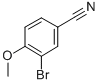 3-Bromo-4-methoxybenzonitrile Structure,117572-79-9Structure