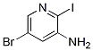 5-Bromo-2-iodopyridin-3-amineStructure,1180678-40-3Structure 5-Bromo-2-iodopyridin-3-amine Structure,1180678-40-3Structure
