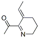 Ethanone, 1-(3-ethylidene-3,4,5,6-tetrahydro-2-pyridinyl)-(9ci)Structure,118355-72-9Structure Ethanone, 1-(3-ethylidene-3,4,5,6-tetrahydro-2-pyridinyl)-(9ci) Structure,118355-72-9Structure
