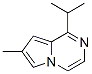 (9CI)-7-甲基-1-(1-甲基乙基)-吡咯并[1,2-a]吡嗪結(jié)構(gòu)式_118356-01-7結(jié)構(gòu)式