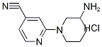 3-氨基-3,4,5,6-四氫-2H-[1,2]聯(lián)吡啶-4-甲腈鹽酸鹽結(jié)構(gòu)式_1185316-29-3結(jié)構(gòu)式