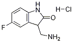 3-(Aminomethyl)-5-fluoro-1,3-dihydro-2h-indol-2-onehydrochloride Structure,1185369-69-0Structure