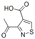 (9ci)-3-乙?；?4-異噻唑羧酸結(jié)構(gòu)式_118739-39-2結(jié)構(gòu)式