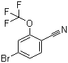 4-Bromo-2-(trifluoromethoxy)benzonitrile Structure,1187983-97-6Structure