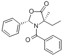 (2S,4r)-3-benzoyl-4-ethyl-4-methyl-2-phenyl-oxazolidin-5-oneStructure,118995-18-9Structure (2S,4r)-3-benzoyl-4-ethyl-4-methyl-2-phenyl-oxazolidin-5-one Structure,118995-18-9Structure
